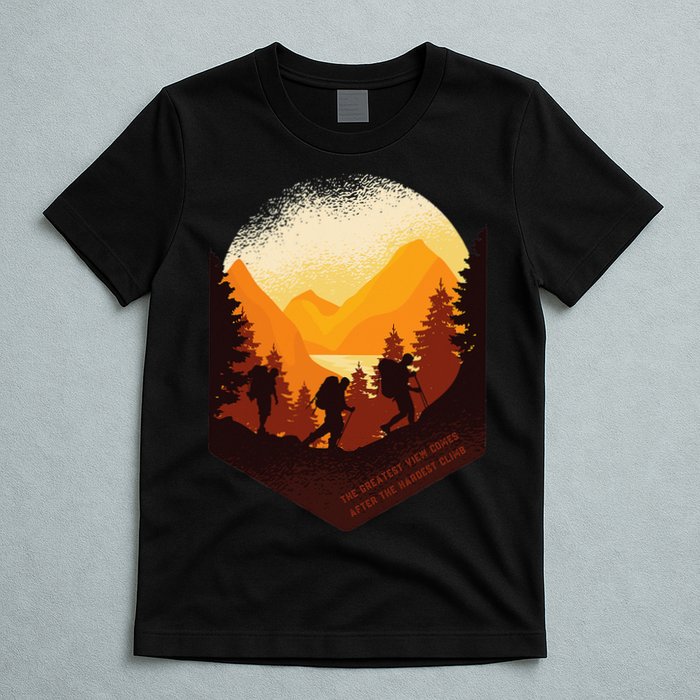 The Best View Comes After The Hardest Climb T-Shirt