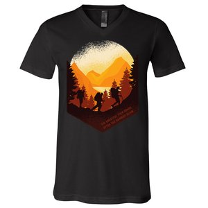 The Best View Comes After The Hardest Climb V-Neck T-Shirt