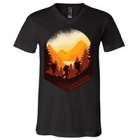 The Best View Comes After The Hardest Climb V-Neck T-Shirt