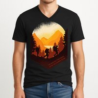 The Best View Comes After The Hardest Climb V-Neck T-Shirt