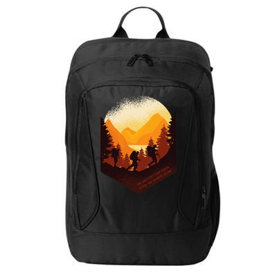 The Best View Comes After The Hardest Climb City Backpack