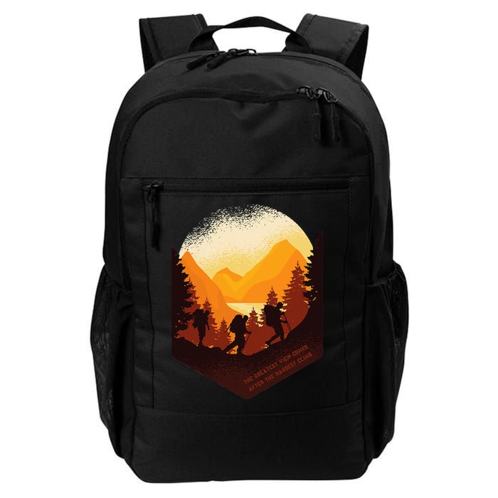 The Best View Comes After The Hardest Climb Backpack