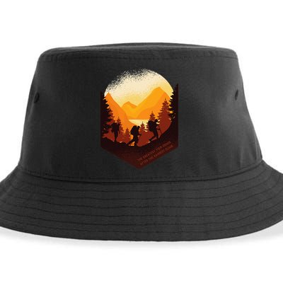 The Best View Comes After The Hardest Climb Sustainable Bucket Hat