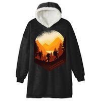 The Best View Comes After The Hardest Climb Hooded Wearable Blanket