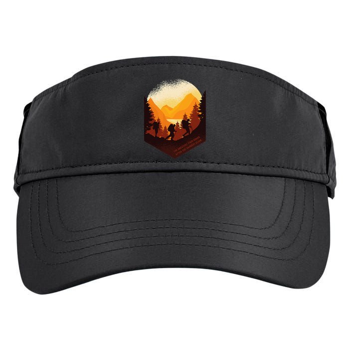 The Best View Comes After The Hardest Climb Adult Drive Performance Visor
