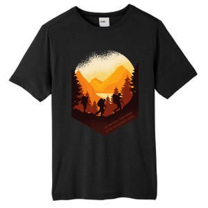 The Best View Comes After The Hardest Climb Tall Fusion ChromaSoft Performance T-Shirt