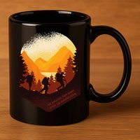 The Best View Comes After The Hardest Climb 11oz C Handle Ceramic Mug