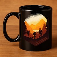 The Best View Comes After The Hardest Climb 11oz C Handle Ceramic Mug