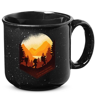 The Best View Comes After The Hardest Climb 15oz Campfire Ceramic Mug
