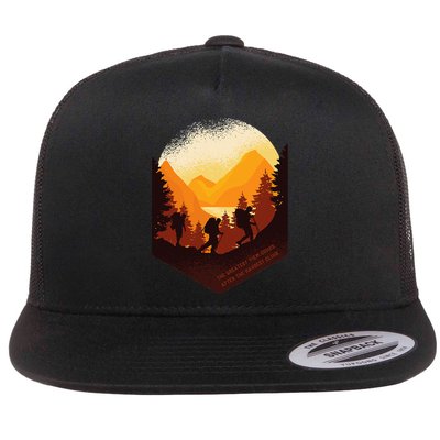 The Best View Comes After The Hardest Climb Flatbill Hat