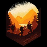 The Best View Comes After The Hardest Climb 16 in Basic Backpack