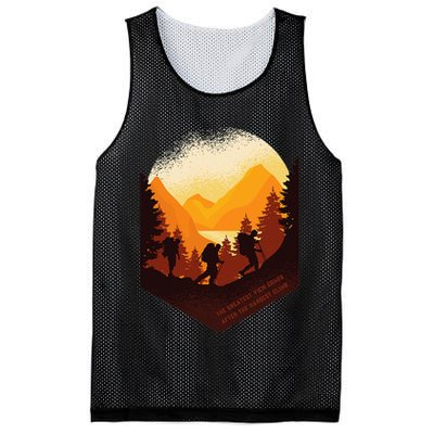 The Best View Comes After The Hardest Climb Mesh Reversible Basketball Jersey Tank