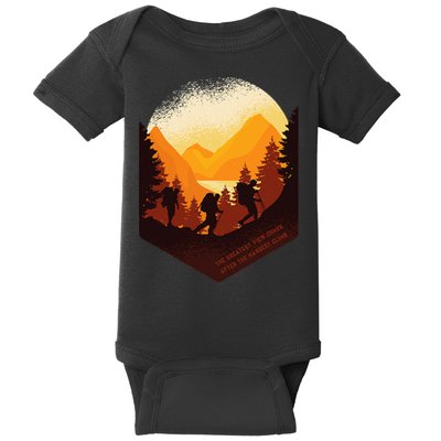 The Best View Comes After The Hardest Climb Baby Bodysuit