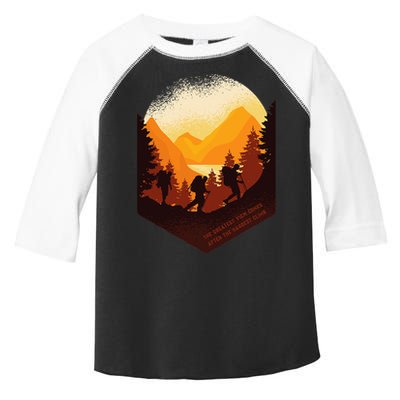 The Best View Comes After The Hardest Climb Toddler Fine Jersey T-Shirt