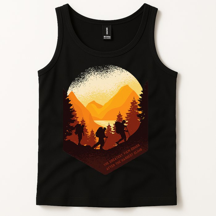 The Best View Comes After The Hardest Climb Tank Top