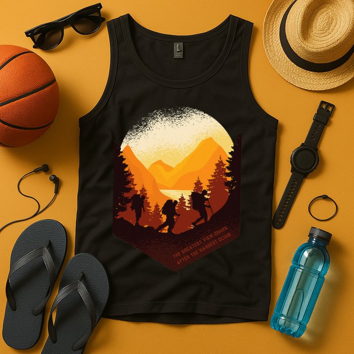 The Best View Comes After The Hardest Climb Tank Top