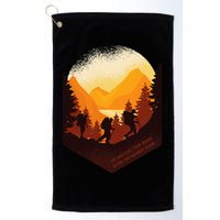 The Best View Comes After The Hardest Climb Golf Towel