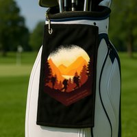 The Best View Comes After The Hardest Climb Golf Towel