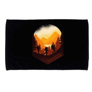 The Best View Comes After The Hardest Climb Microfiber Hand Towel