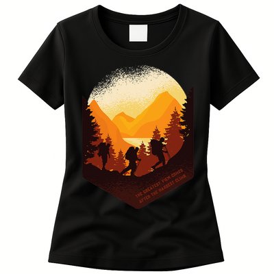 The Best View Comes After The Hardest Climb Womens T-Shirt