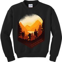 The Best View Comes After The Hardest Climb Kids Sweatshirt