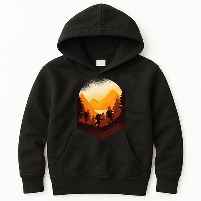 The Best View Comes After The Hardest Climb Kids Hoodie
