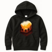 The Best View Comes After The Hardest Climb Kids Hoodie