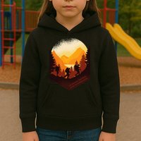 The Best View Comes After The Hardest Climb Kids Hoodie