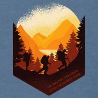 The Best View Comes After The Hardest Climb Garment-Dyed Sweatshirt