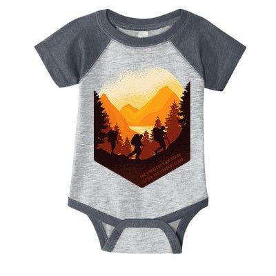 The Best View Comes After The Hardest Climb Infant Baby Jersey Bodysuit