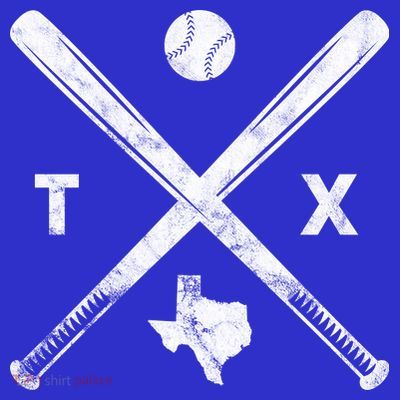 Texas Baseball Vintage Sport T-Shirt
