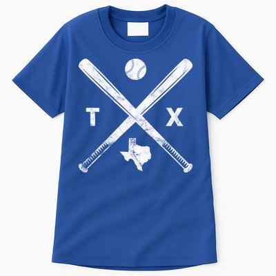 Texas Baseball Vintage Sport Tall T-Shirt