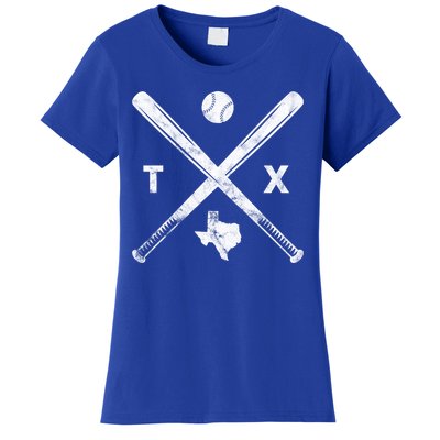 Texas Baseball Vintage Sport Women's T-Shirt