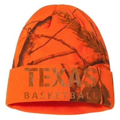 Texas Basketball Vintage Distressed Kati Licensed 12" Camo Beanie