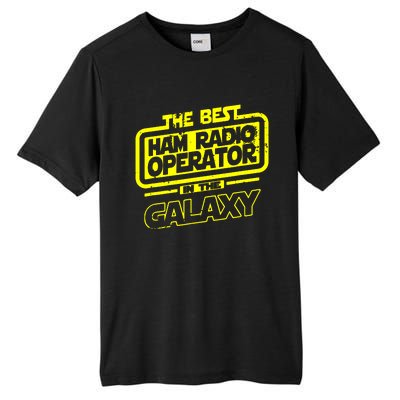 The Best Vintage Ham Radio Operator In The Galaxy Cool Tall Fusion ChromaSoft Performance T-Shirt