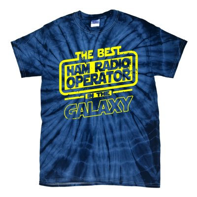 The Best Vintage Ham Radio Operator In The Galaxy Cool Tie-Dye T-Shirt