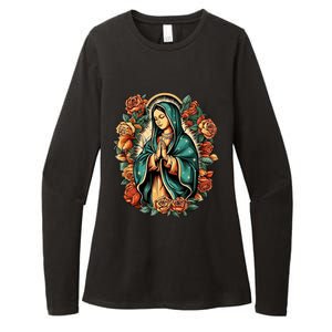 The Blessed Virgin Mary Is The Mother Of Jesus Christ Womens CVC Long Sleeve Shirt