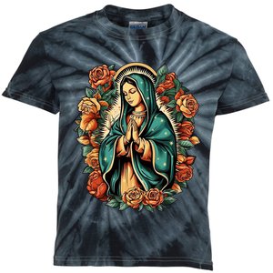 The Blessed Virgin Mary Is The Mother Of Jesus Christ Kids Tie-Dye T-Shirt