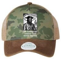 The Beatings Will Continue Until Morale Improves Legacy Tie Dye Trucker Hat