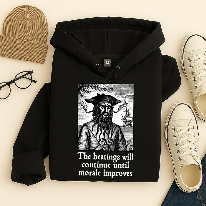 The Beatings Will Continue Until Morale Improves Hoodie