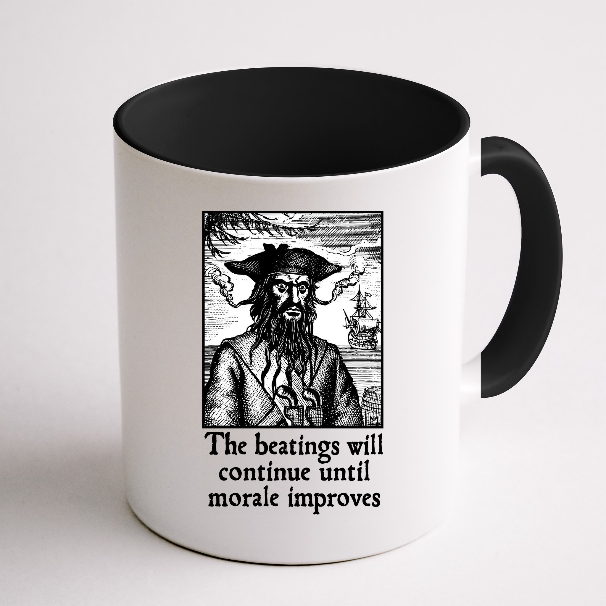 The Beatings Will Continue Until Morale Improves Mug