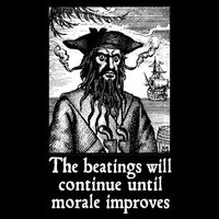 The Beatings Will Continue Until Morale Improves Poster