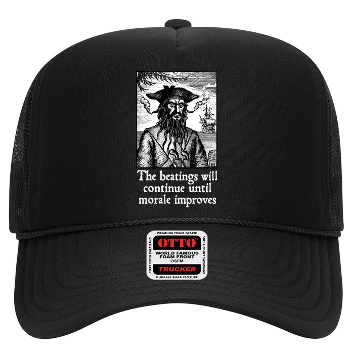 The Beatings Will Continue Until Morale Improves Hat