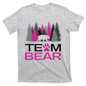 Team Bear Woman Pink T-Shirt