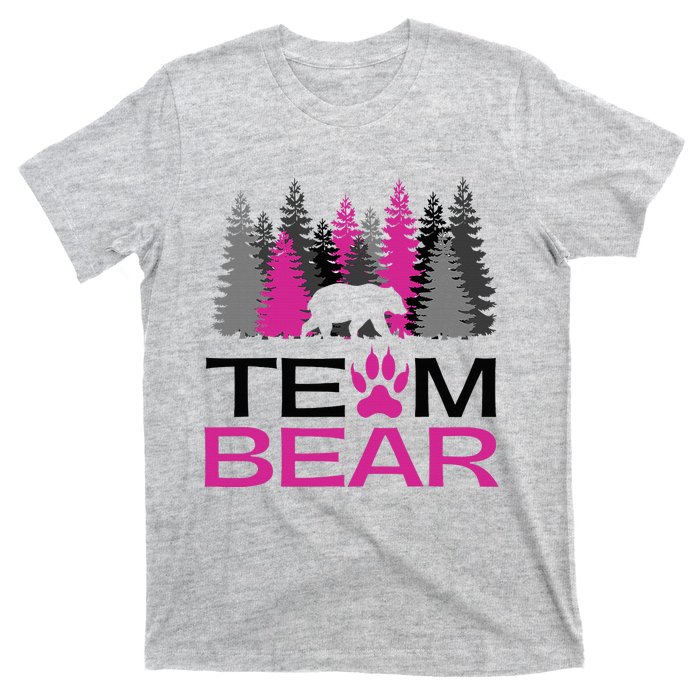 Team Bear Woman Pink T-Shirt