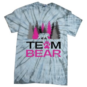 Team Bear Woman Pink Tie-Dye T-Shirt