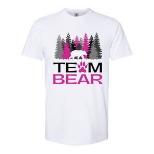 Team Bear Woman Pink Softstyle CVC T-Shirt