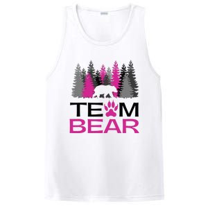 Team Bear Woman Pink PosiCharge Competitor Tank