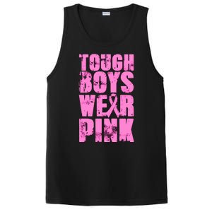 Tough Boyz Wear Pink Support Breast Cancer Awareness PosiCharge Competitor Tank