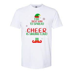 The Best Way To Spread Christmas Cheer Gift Elf Party Gift Softstyle CVC T-Shirt